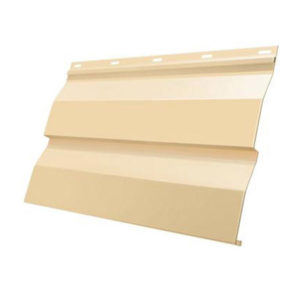 Металлосайдинг "Корабельная доска" Полиэстер 0,4 RAL1014