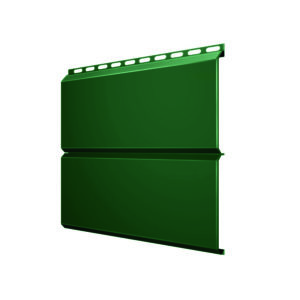 Металлический сайдинг ЕвроБрус Полиэстер RAL6005 0,4 мм